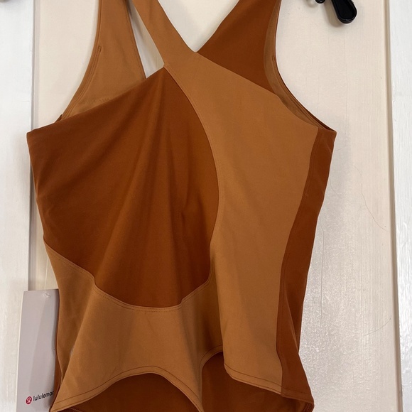 Lululemon Nulu Asymetrical Bodysuit Sz 8 - Picture 11 of 13